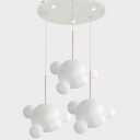 Giopato & Coombes - Bolle Frosted Circular Chandelier 14 Bubbles